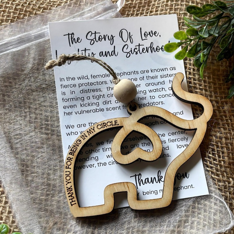 Friendship Gift • Sisterhood Elephant ad creative