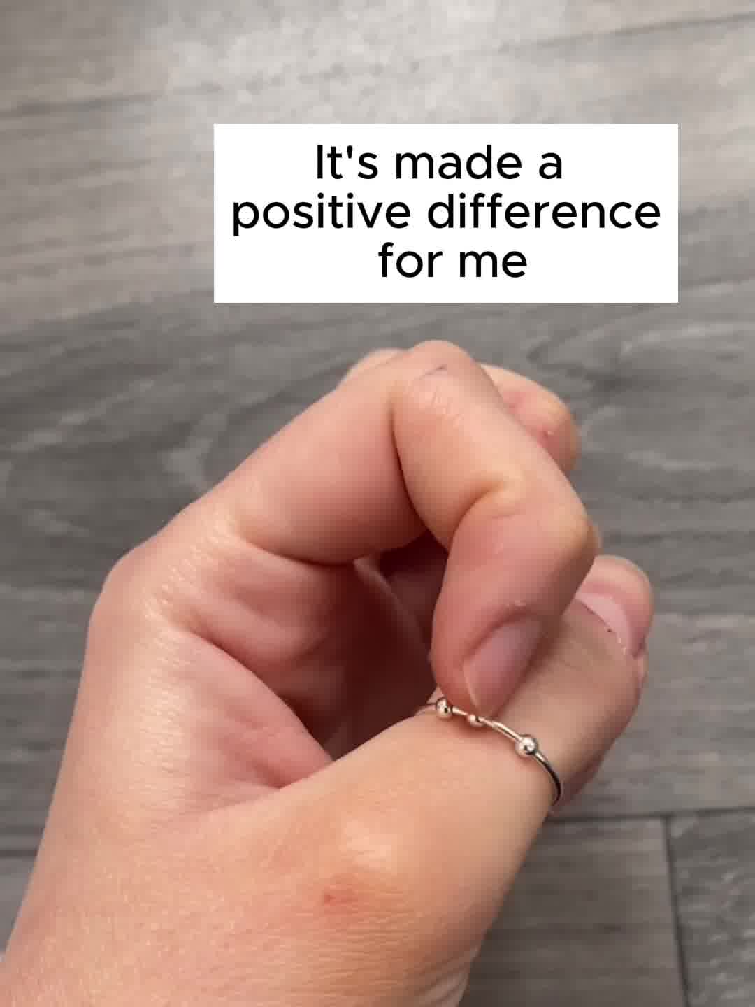 Fidget Beads Ring ad creative