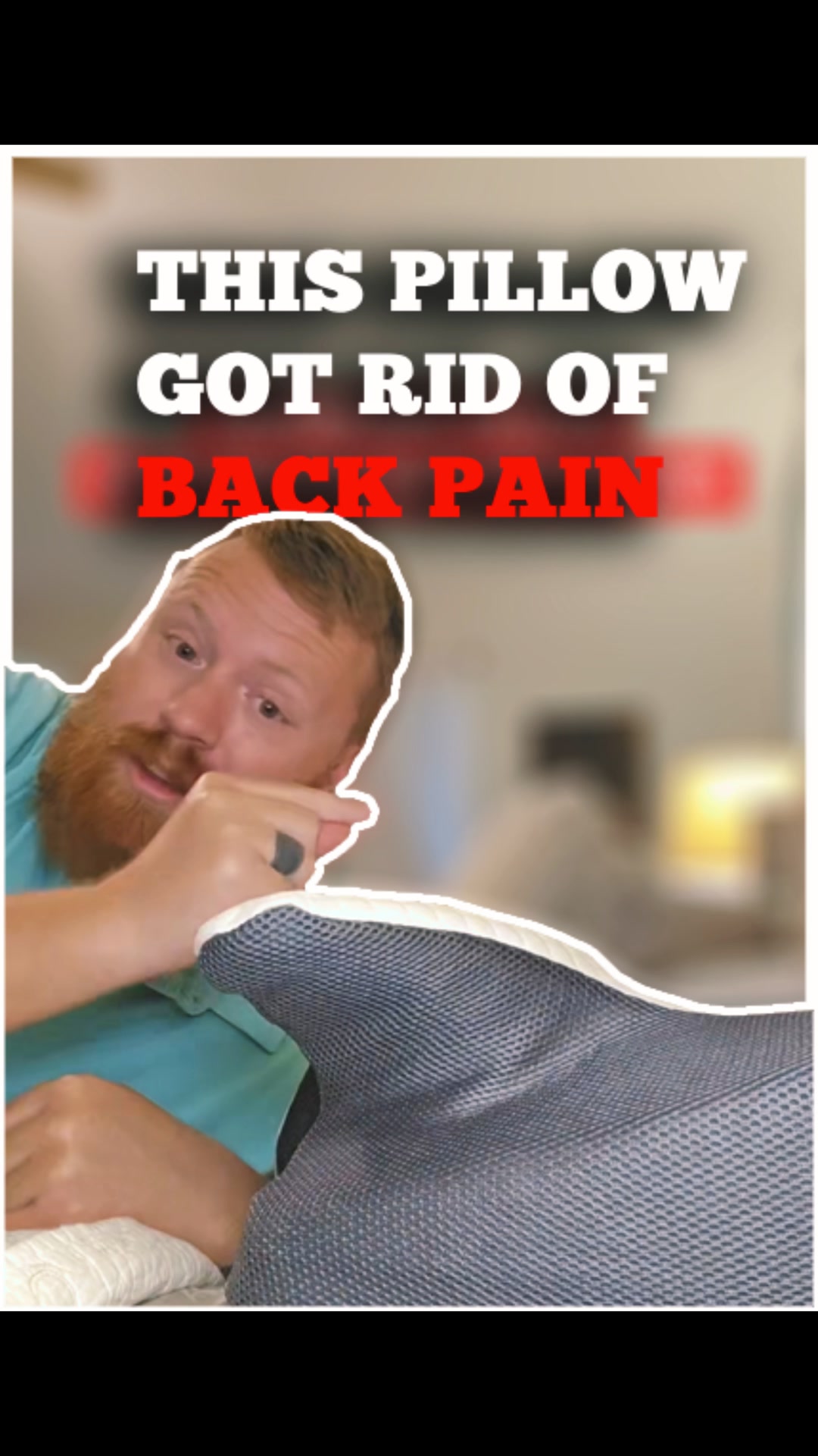 Cilvita® Memory Foam Neck Pillow ad creative