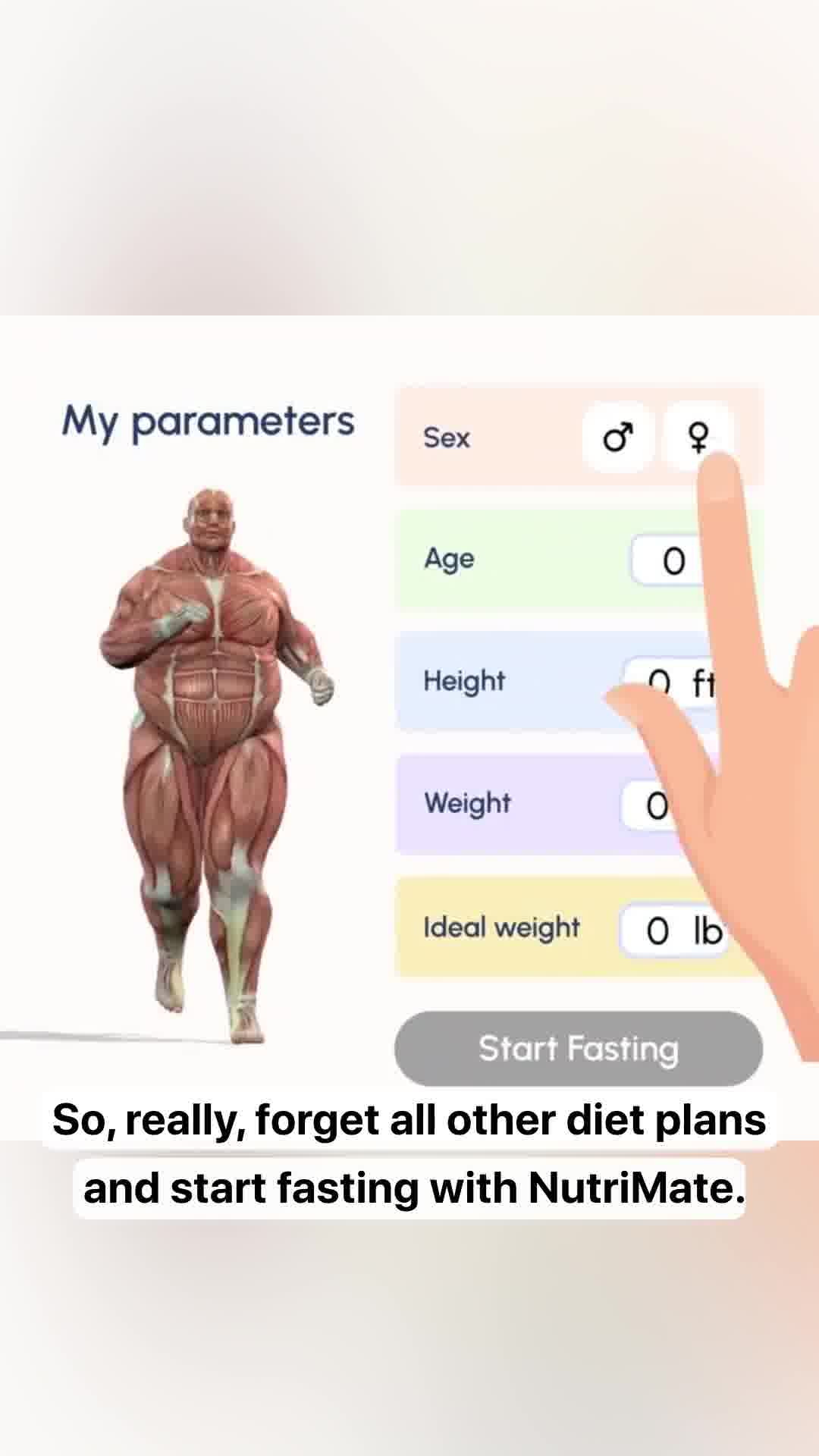 NutriMate ad creative