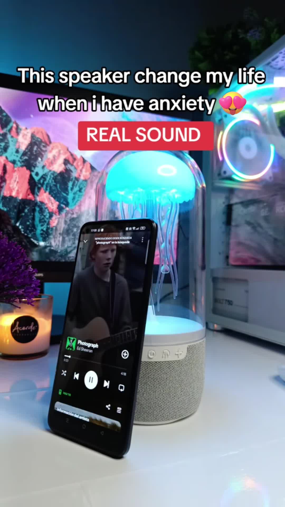 AuraEdge™ JellyBeat Lamp ad creative