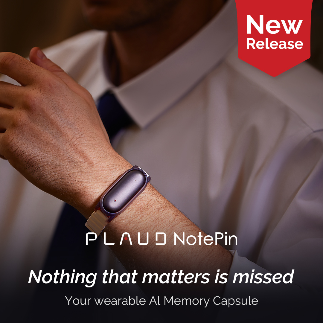 PLAUD NotePin 广告素材
