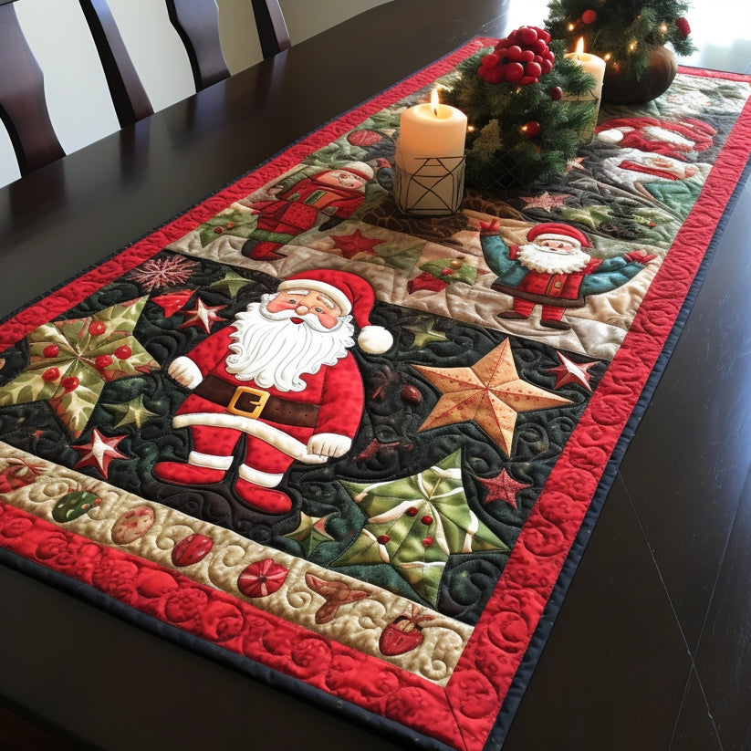 Christmas Santa TAI261223130 Quilted Table Runner ad creative