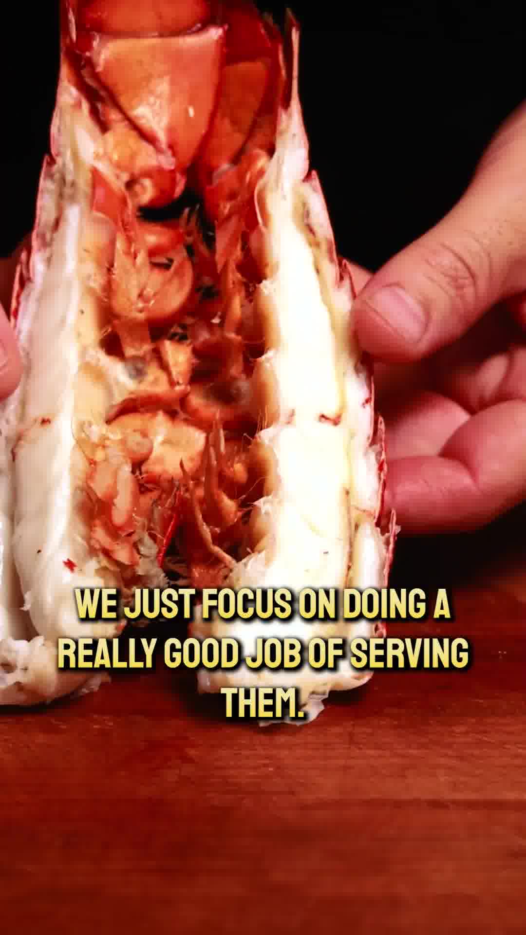 Gourmet🦞Delivered Fast! ad creative