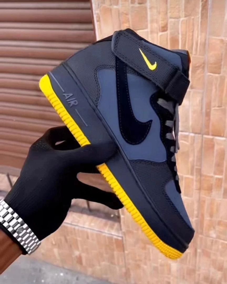 Nike Air Force 1 Mid 07 “Hot Lava” Yellow 广告素材