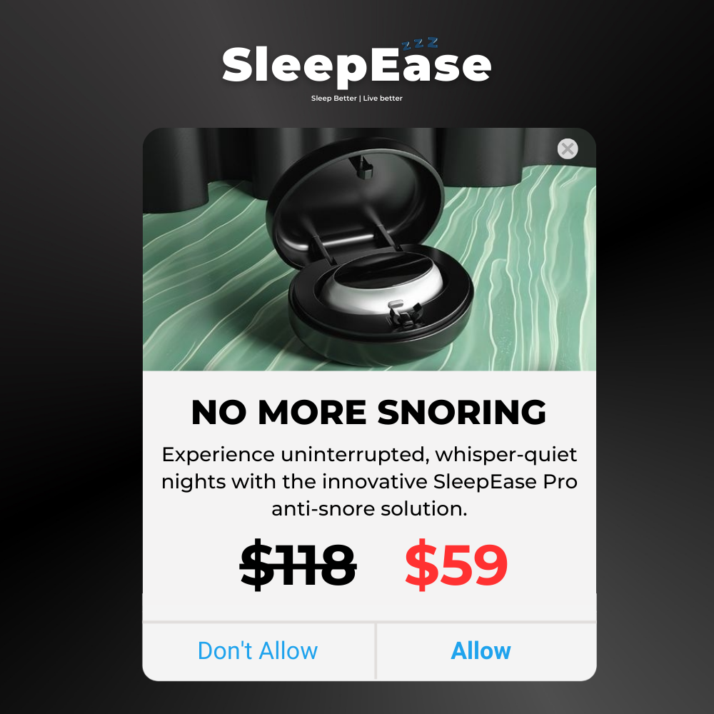 SleepEase Pro ad creative