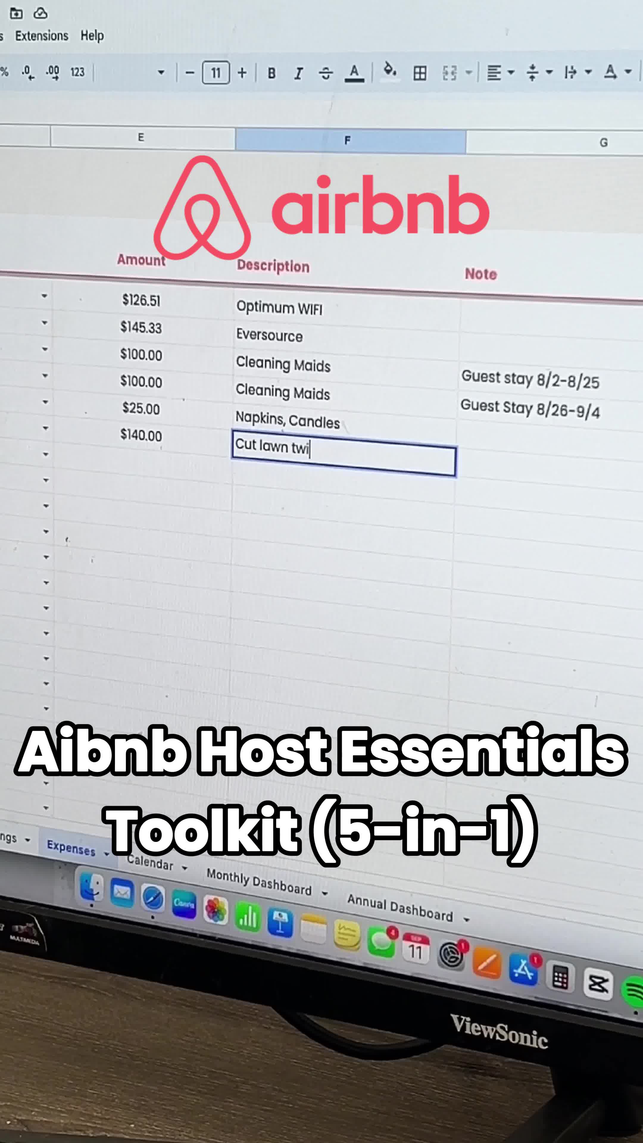 Airbnb Host Essentials Toolkit (4-in-1) ad creative