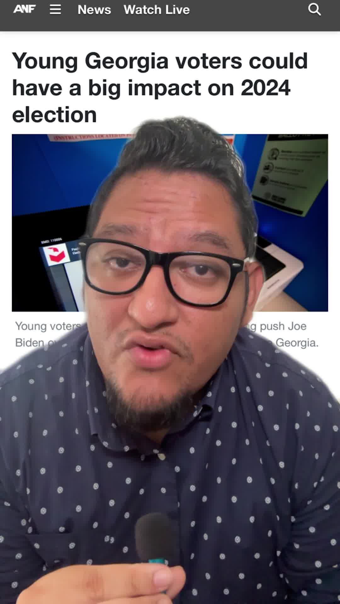 Voto Latino ad creative