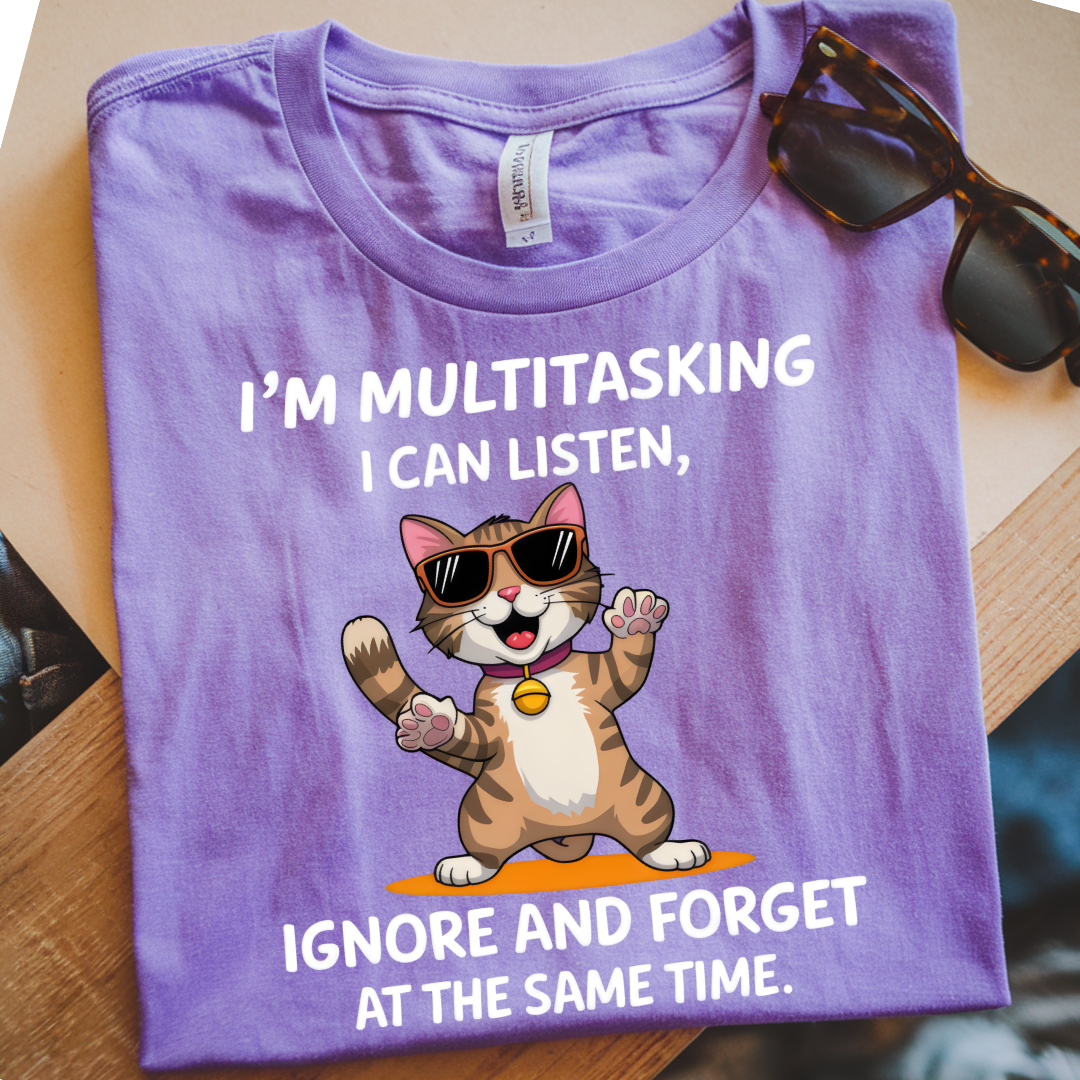 Multitasking ad creative