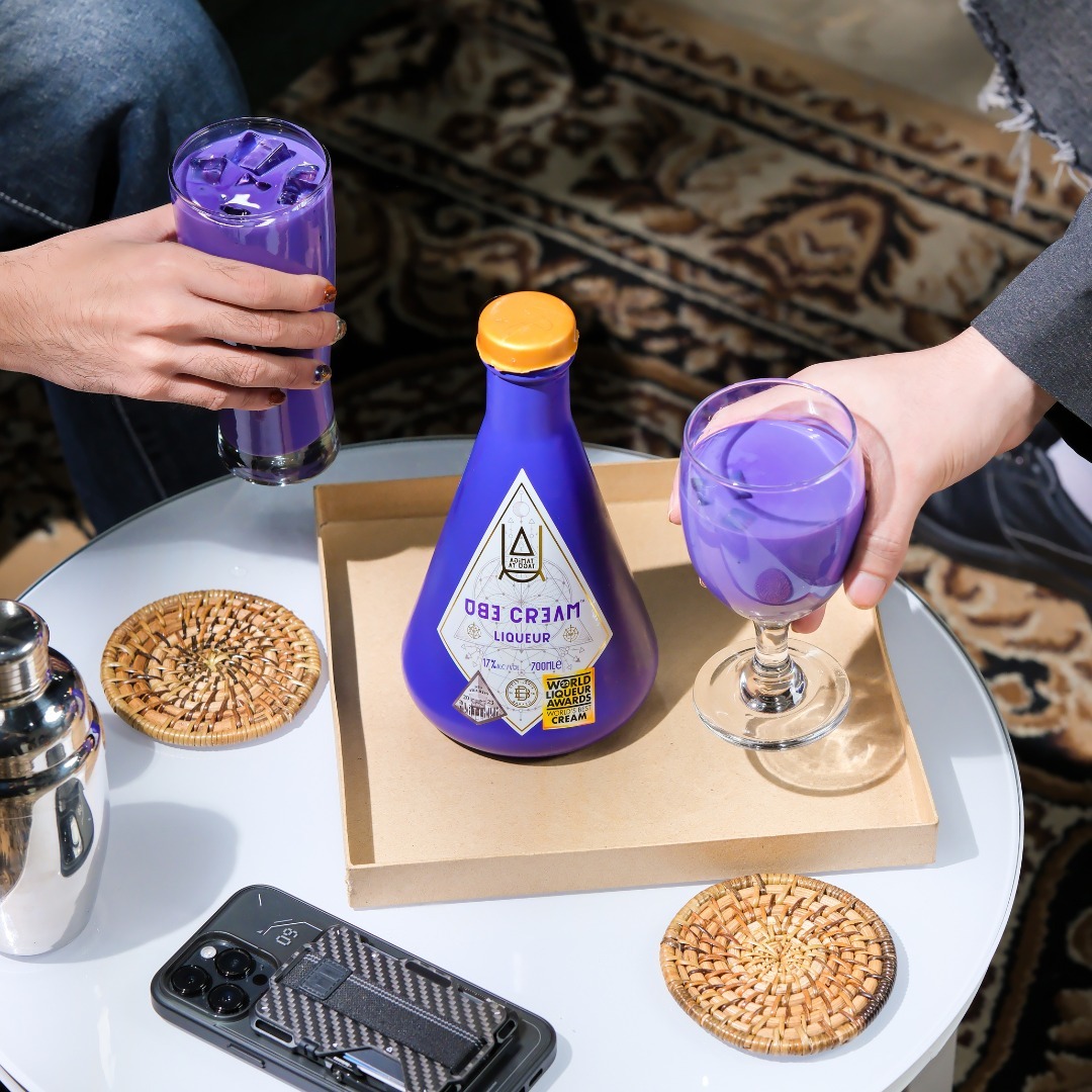 Ube Cream Liqueur 700ml ad creative