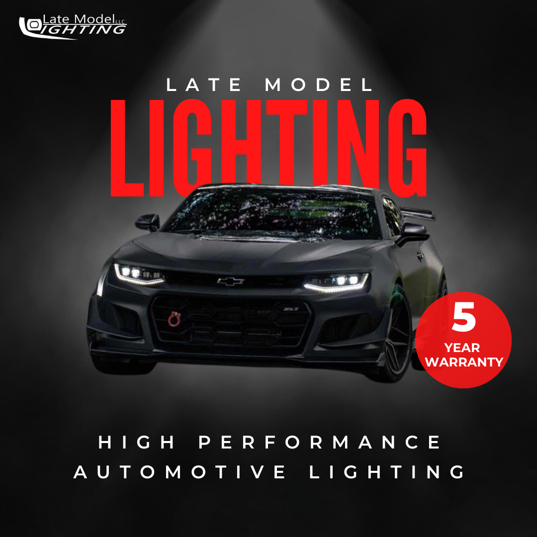 Late Model Lighting ad creative