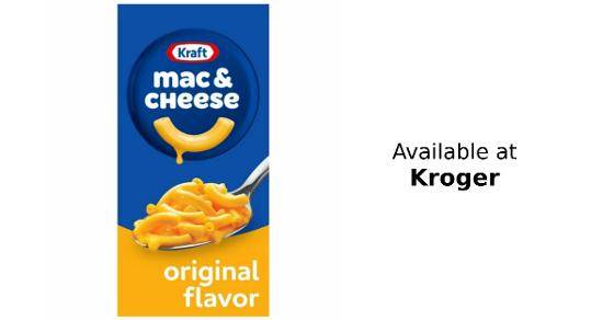Kraft Mac & Cheese ad creative