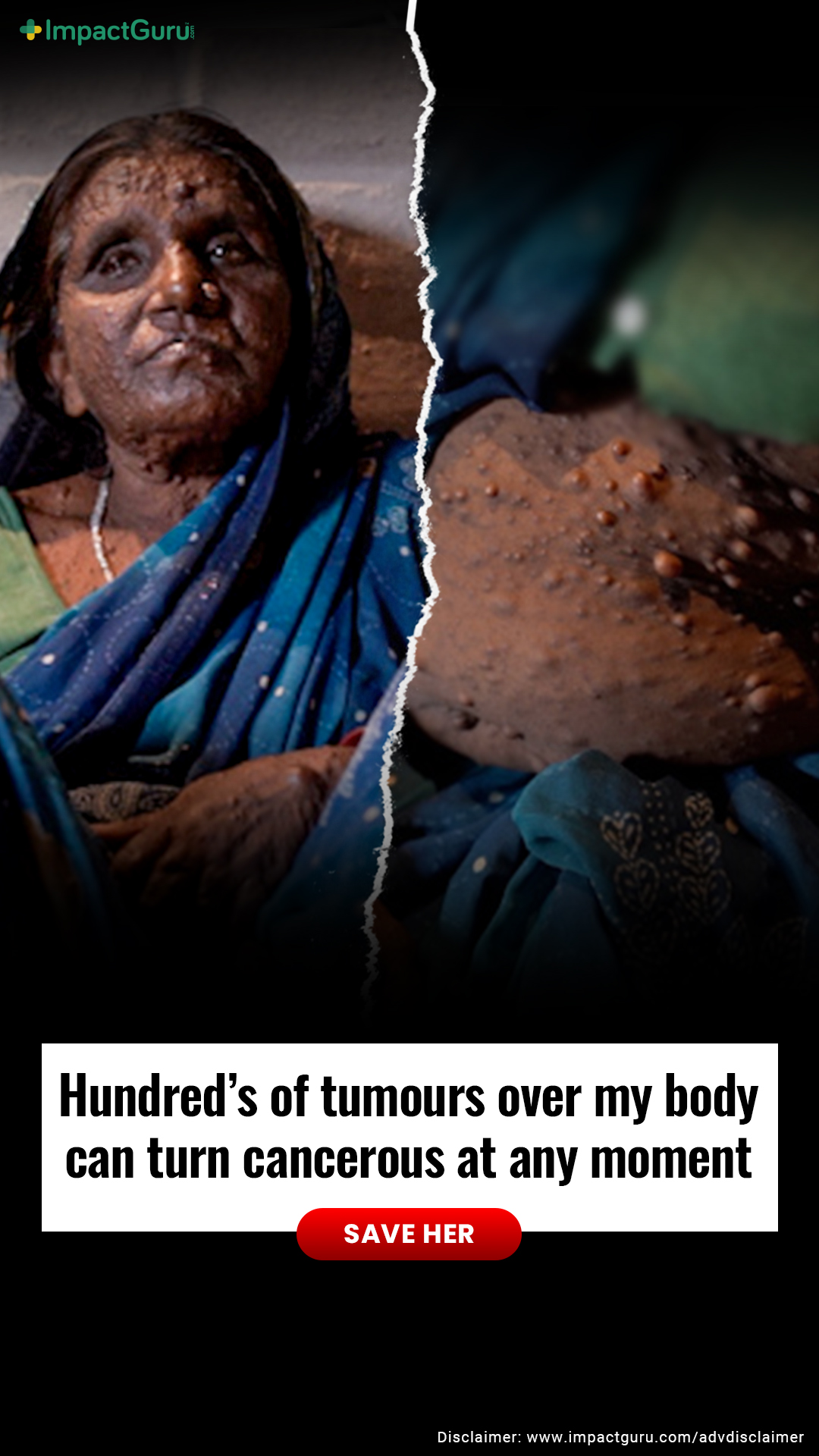 ImpactGuru India ad creative
