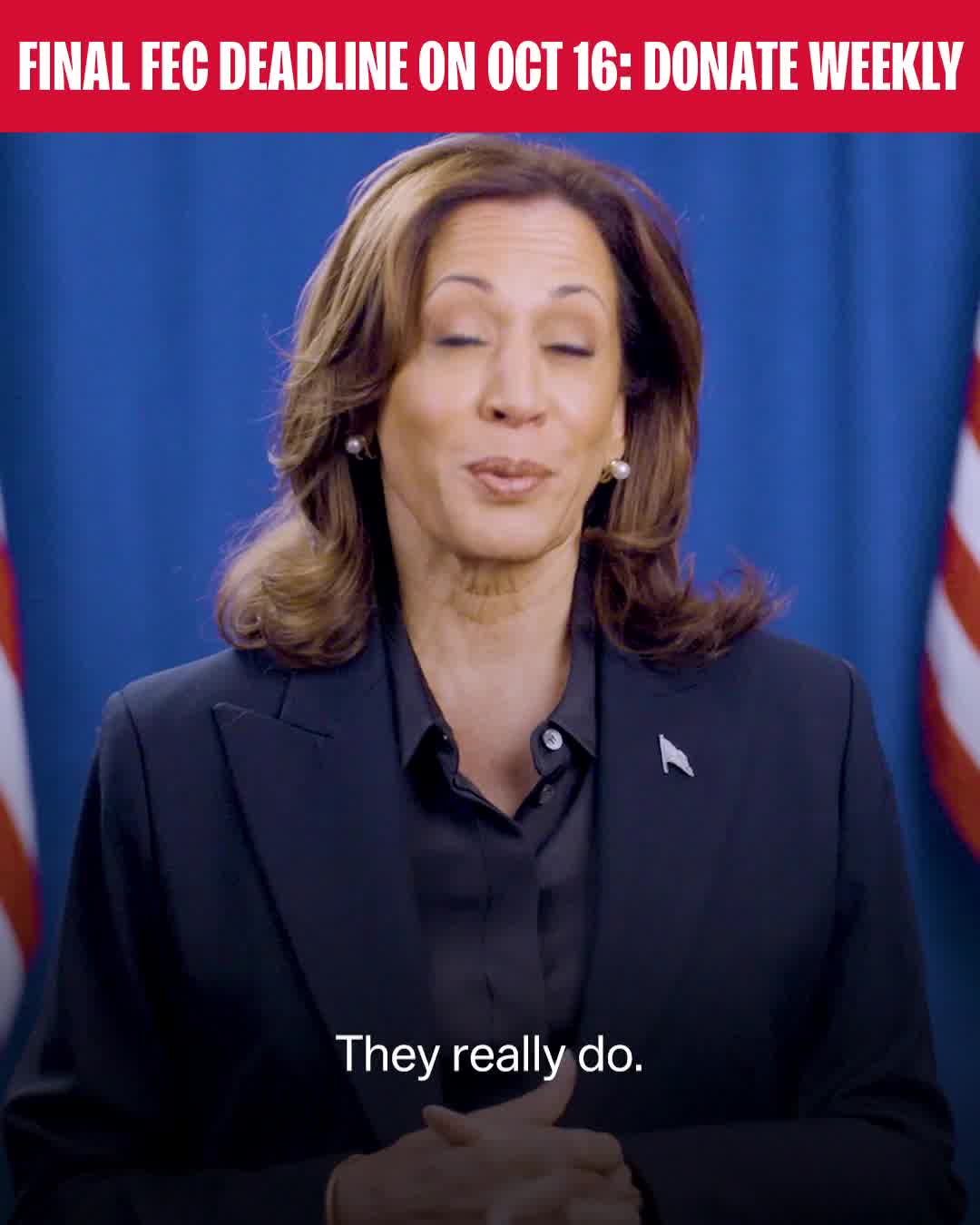 Kamala Harris 广告素材