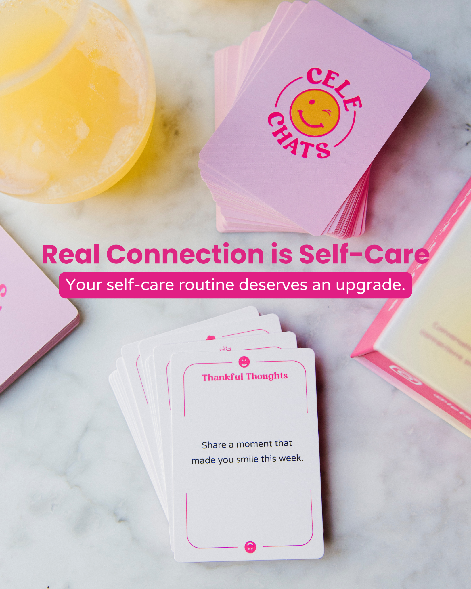 Cele Chats Conversation Cards 广告素材
