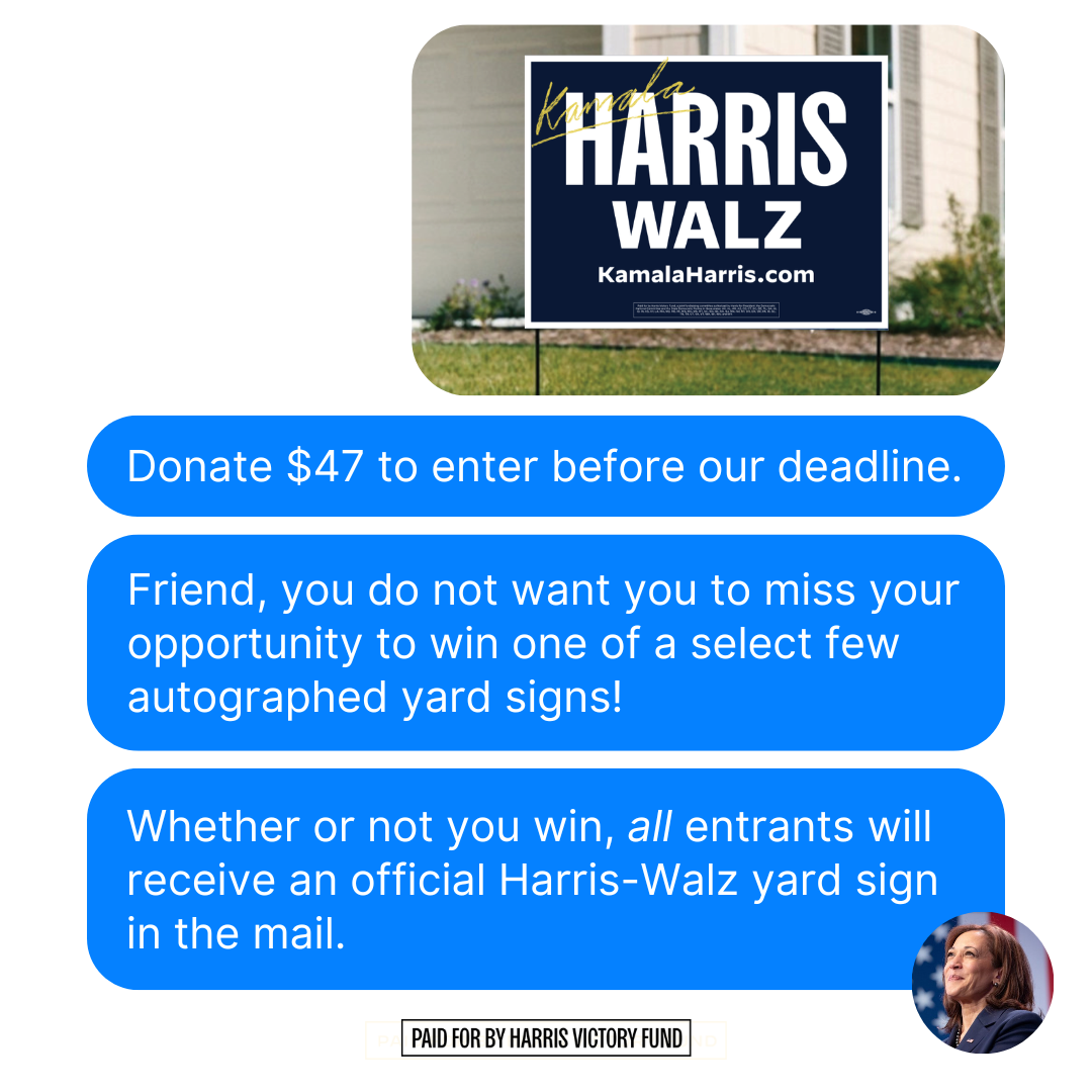 Kamala Harris 广告素材