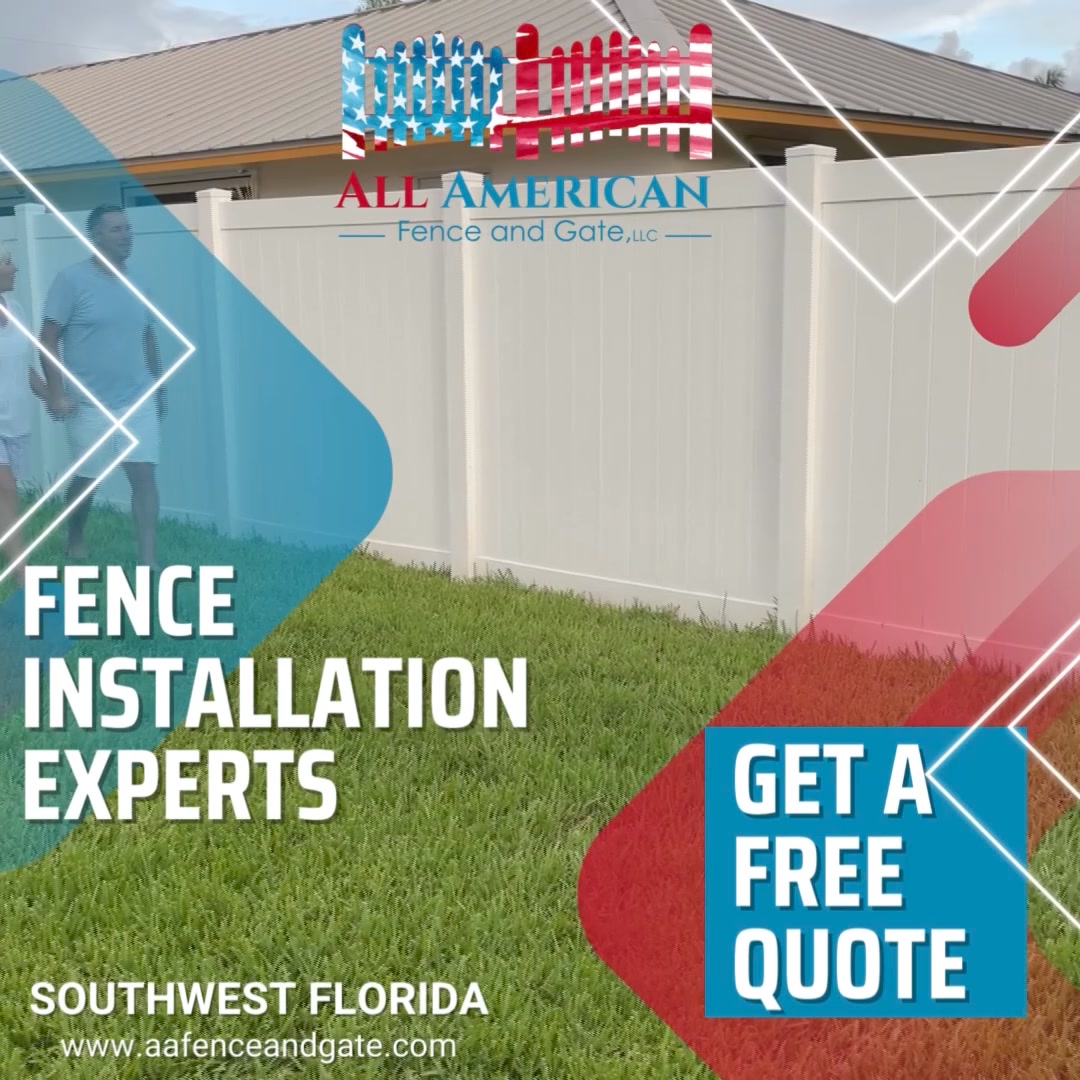 All American Fence and Gate 广告素材