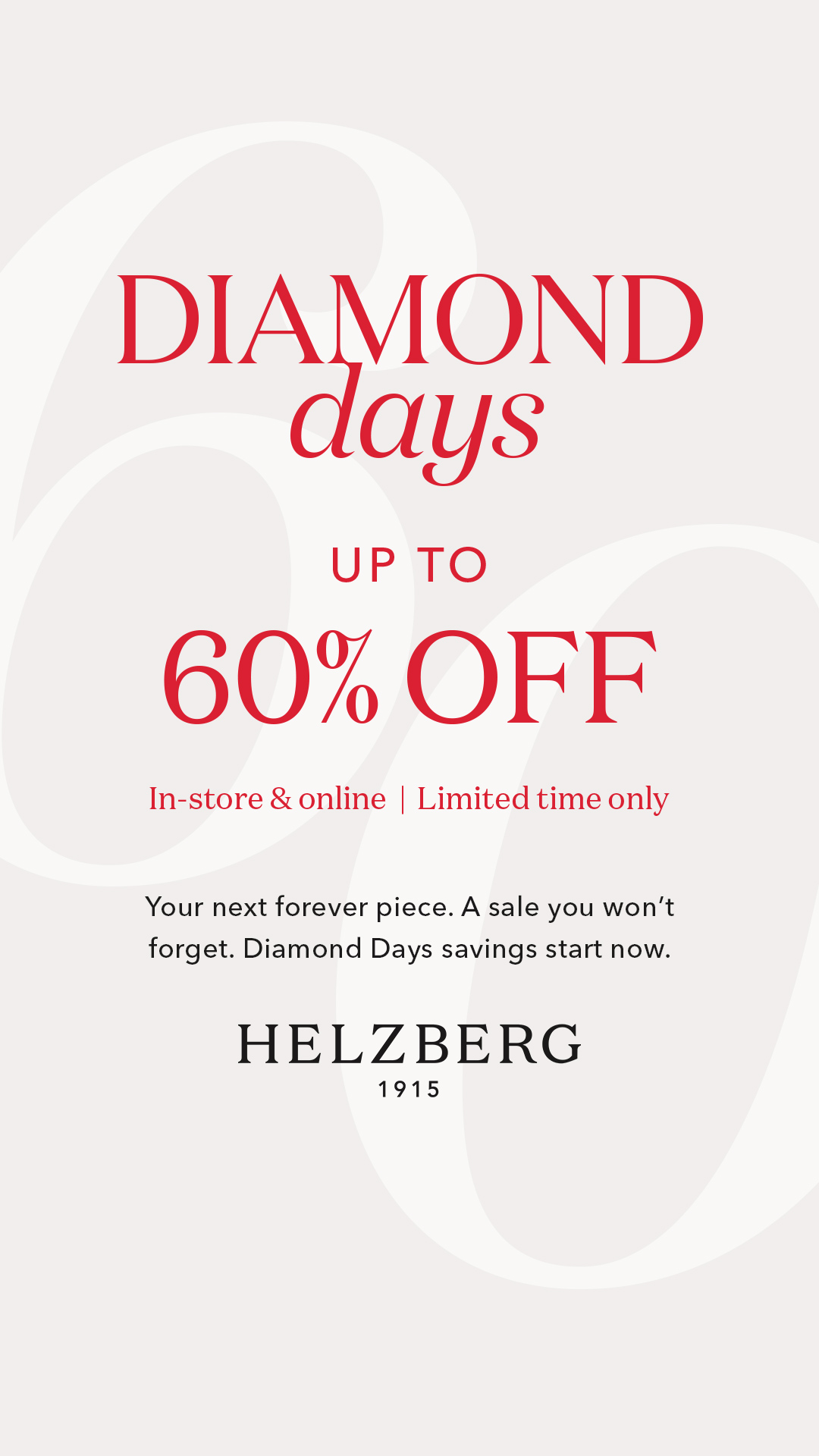 Take up to 60% Off 广告素材