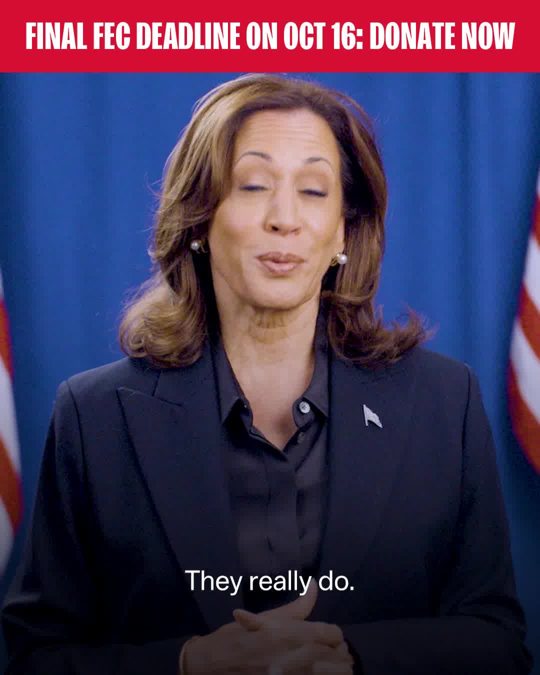 Kamala Harris 广告素材