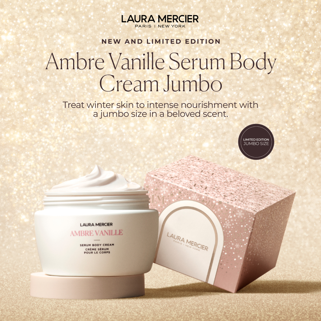 Ambre Vanille Serum Body Cream Jumbo 广告素材