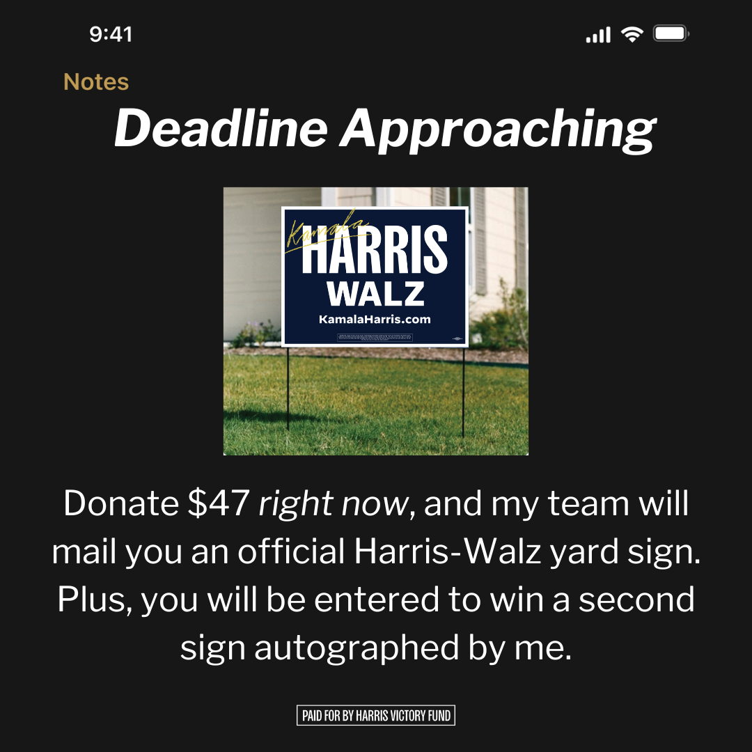 Kamala Harris 广告素材