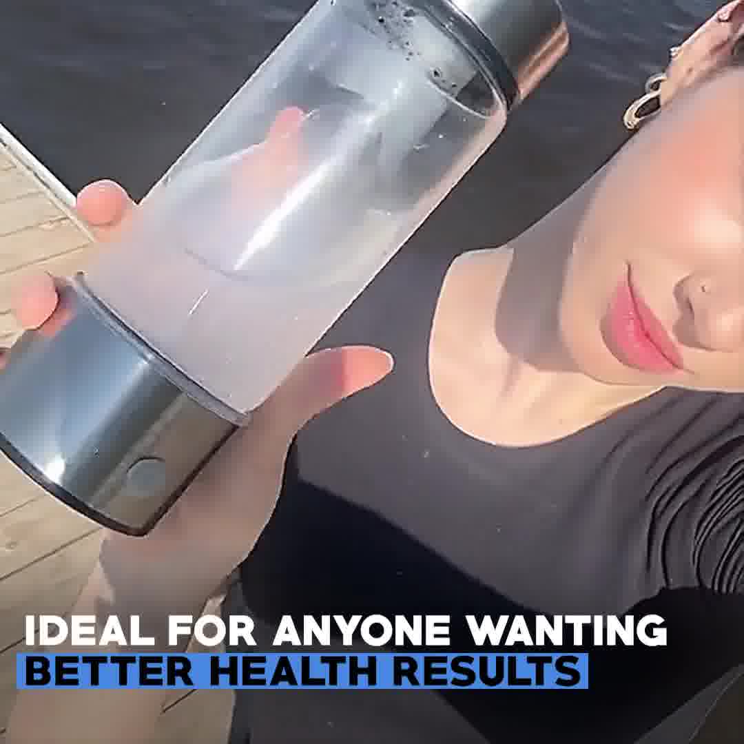 AquaVive Hydro Hydrogen Water Bottle 广告素材