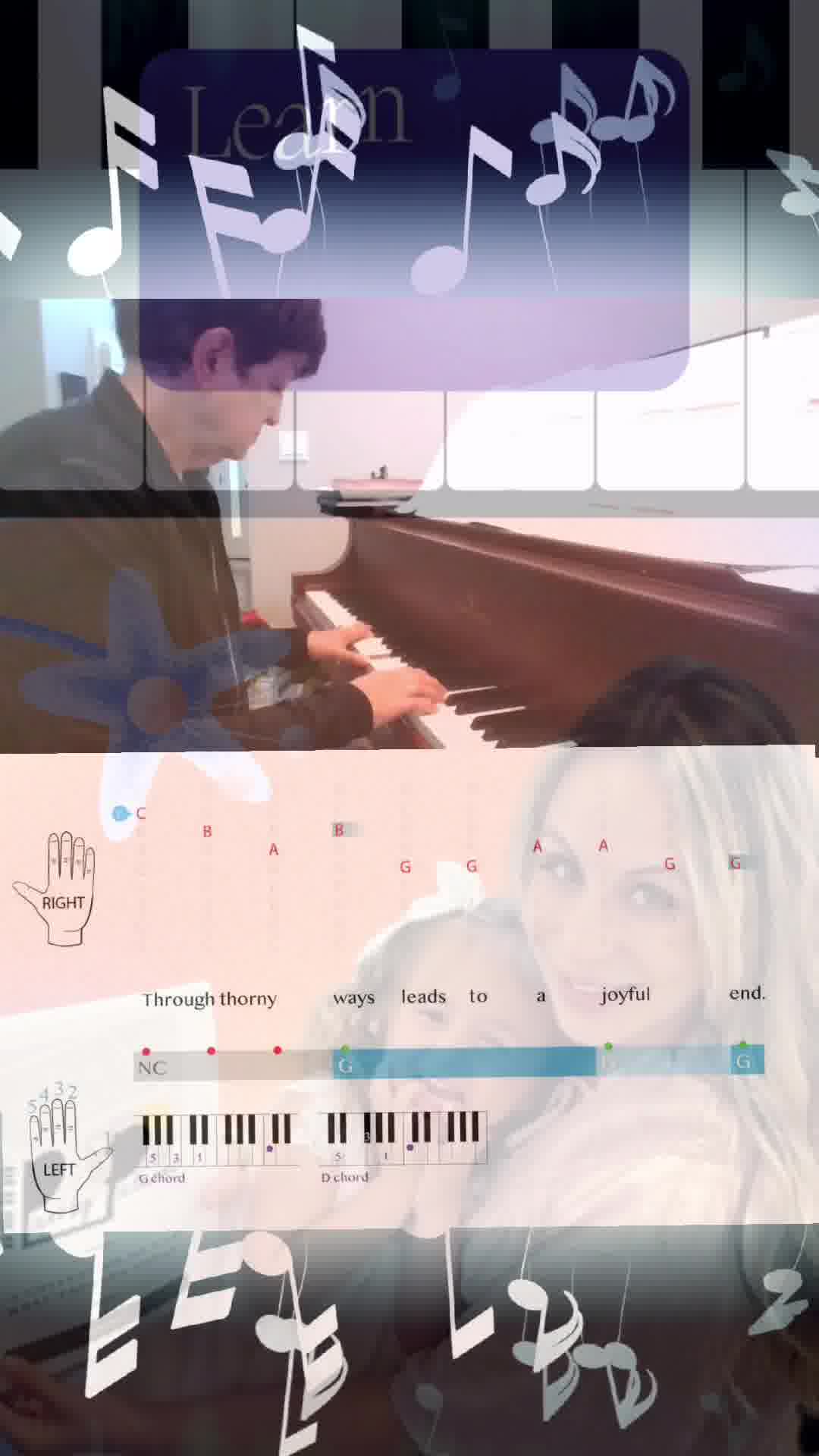 Piano By Pictures ad creative