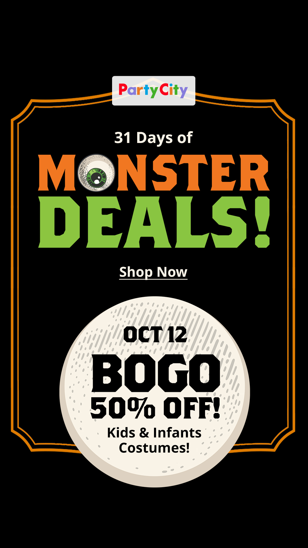 31 Days of Monster Deals – SAVE TODAY! ad creative