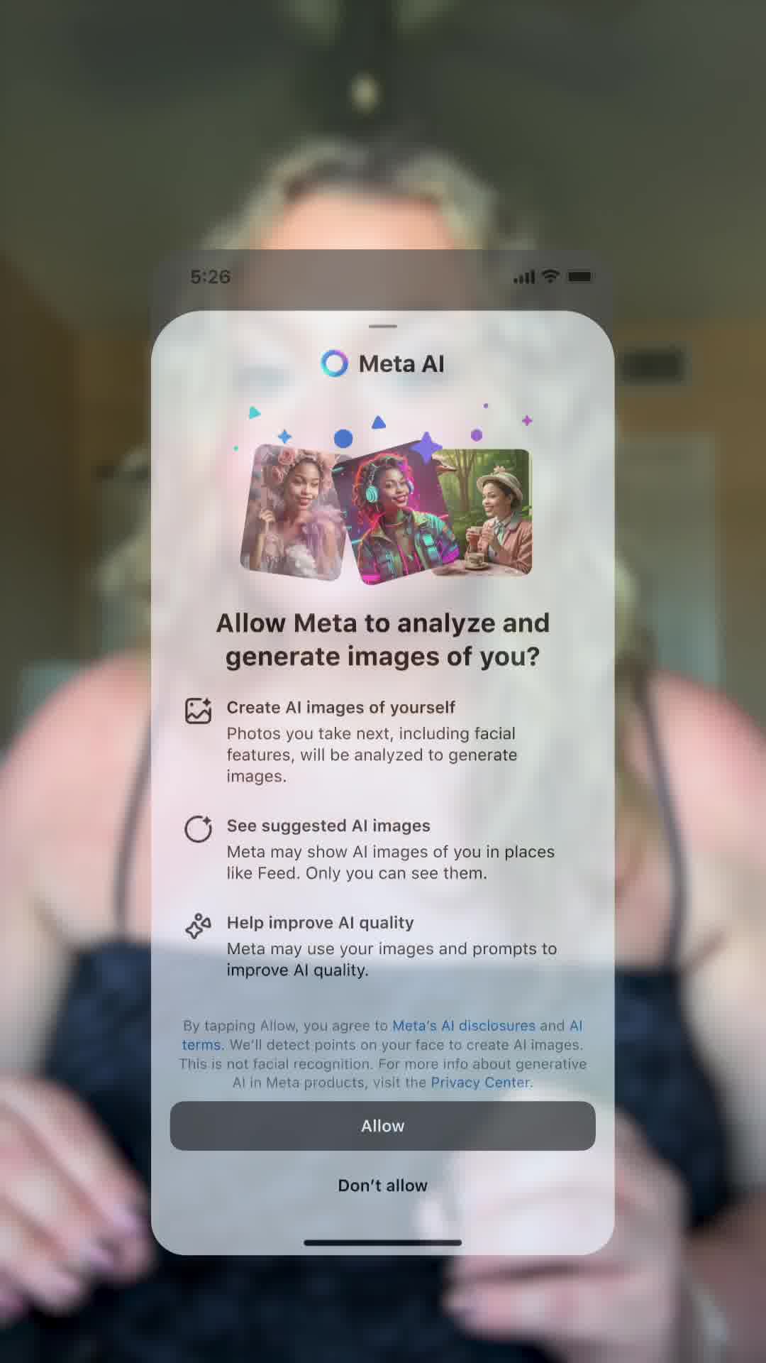 Expand your world with Meta AI. ad creative