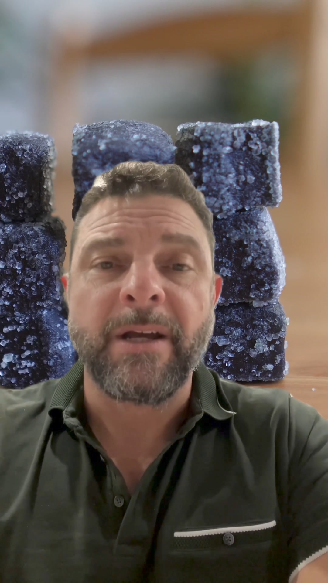 CURED® 3-in-1 Wellness Gummies ad creative