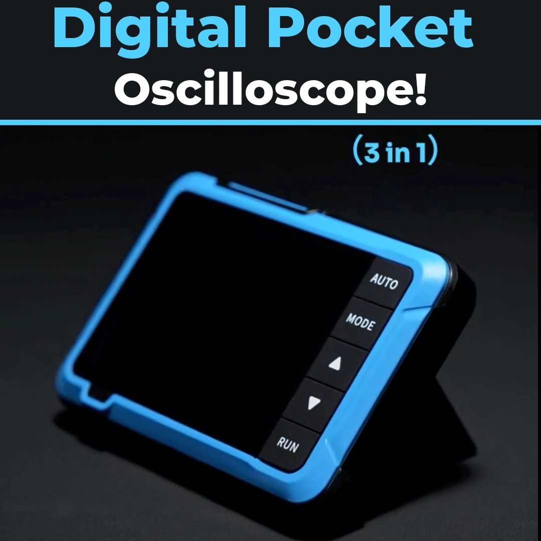 The Ultimate Pocket Oscilloscope 广告素材