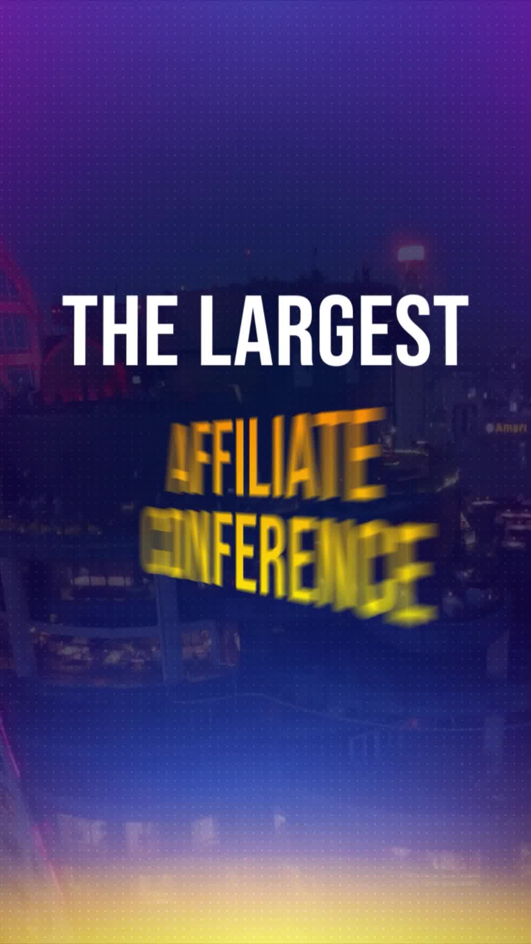 Affiliate World Conferences ad creative