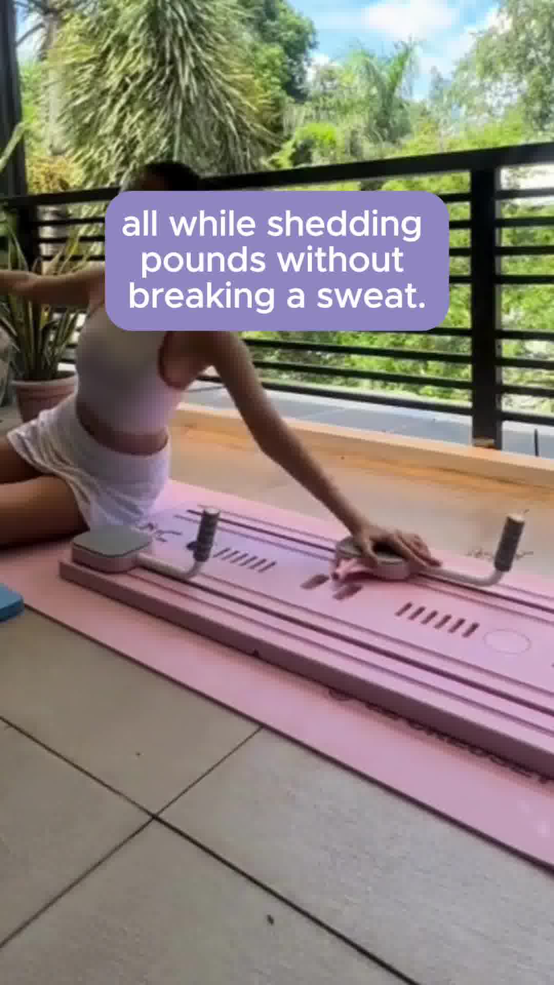 WispLux™ Pilates Reformer Pro ad creative