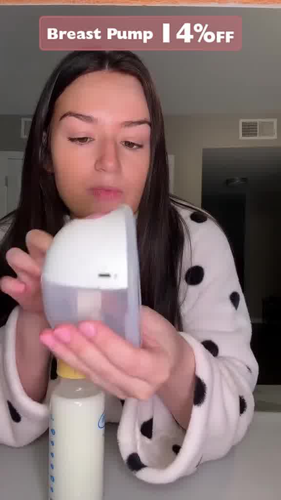All-in-one M5 Wearable Breast Pump - Painlessly Pump ad creative